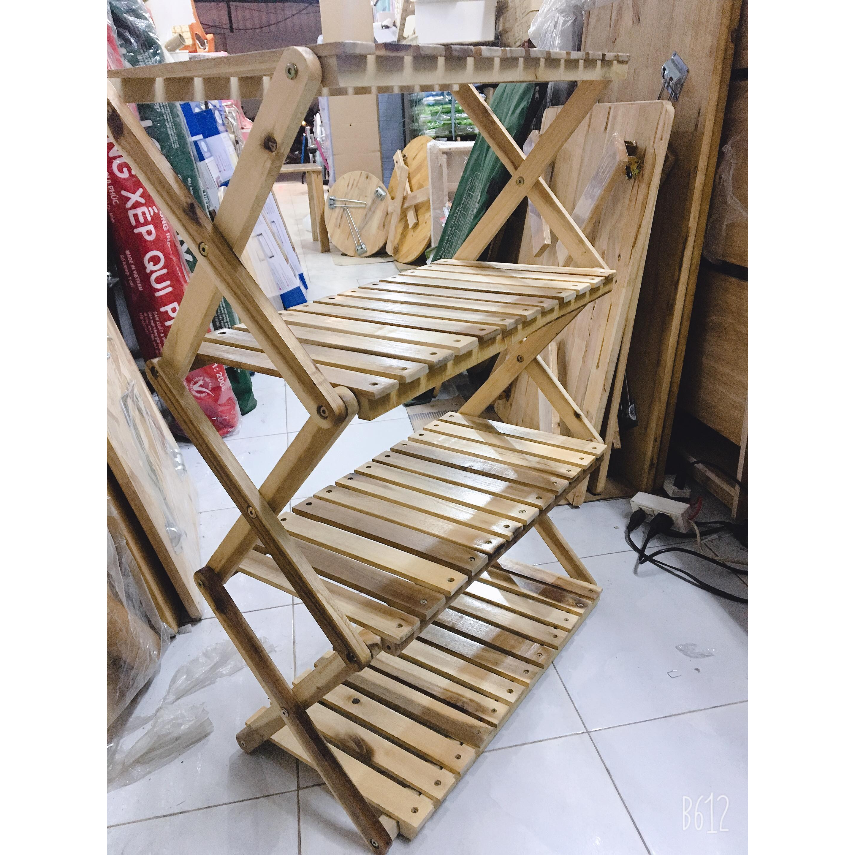 Kệ xếp gỗ-Đa năng