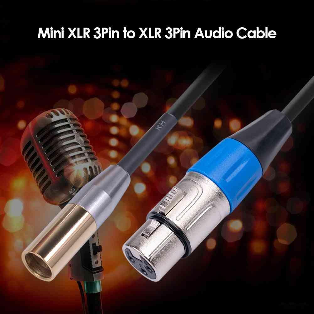 Cáp Chuyển Đổi XK101K18 Mini XLR Đực Sang XLR Cái Cho Máy Ảnh