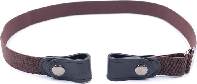 Dây Đai Half Belt Thắt Lưng Dây Nịt Quần Thun Co Giãn Không Khoá Legaxi - Nâu