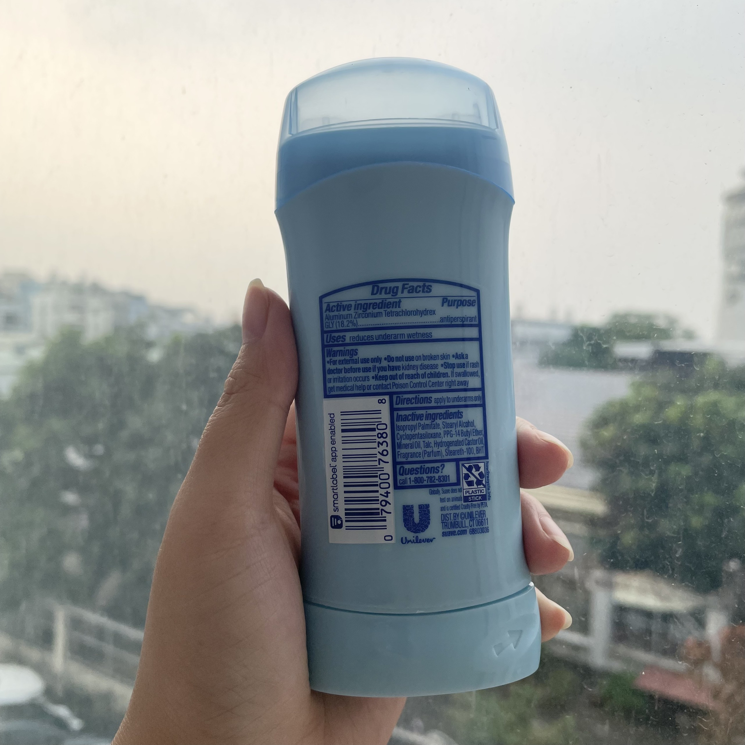 Lăn khử mùi Suave 48 Hour Protection Powder 74g Hàng Nhập Mỹ