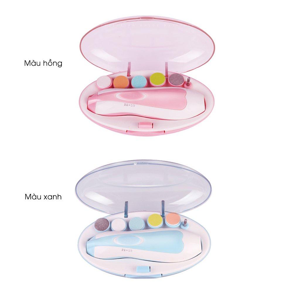 Bộ Cắt Móng Tay An Toàn Cho Bé thông minh tiện dụng, Máy mài dũa móng tay, móng chân chuyên dụng cho trẻ em TỪ 0 TUỔI.