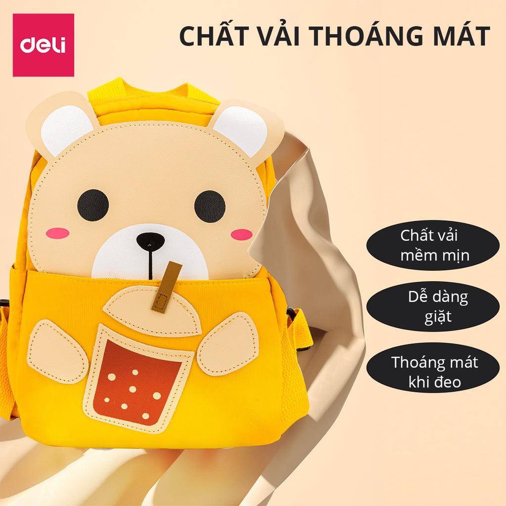 Balo Cặp Học Sinh Cho Bé Mẫu Giáo Mầm Non Deli Trẻ Em Đi Học Đi Chơi Hình Khủng Long Hoạt Hình Dễ Thương Balo Hình Thú