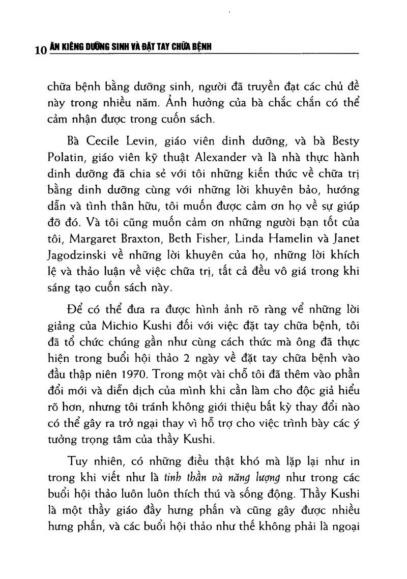 Ăn Kiêng Dưỡng Sinh Và Đặt Tay Chữa Bệnh