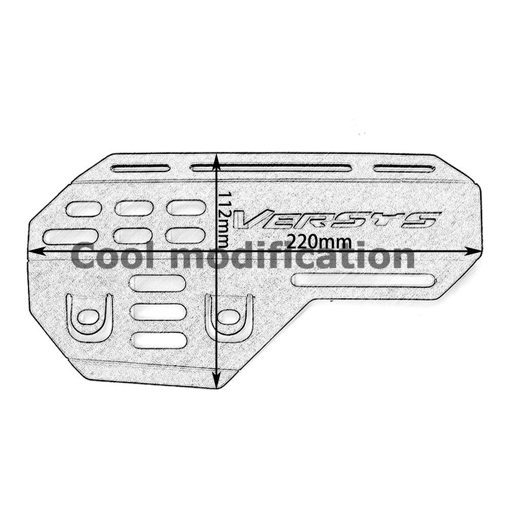 Ốp Bảo Vệ Phuộc Giảm Xóc Phía Trước Cho Xe Mô Tô VERSYS1000 VERSYS650 Kawasaki Versys 1000 650 2015-2021