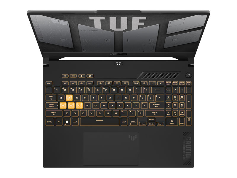 Laptop ASUS TUF Gaming F15 FX507ZU4-LP054W (Intel Core i7-12700H | 16GB | 512GB | RTX4050 | 15.6 inch FHD | Win 11 | Xám) - Hàng Chính Hãng - Bảo Hành 24 Tháng