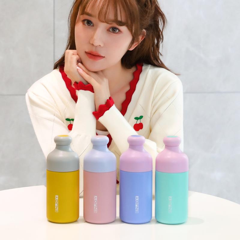 Bình giữ nhiệt pha cafe dễ thương Enjoy 220ml và 360ml
