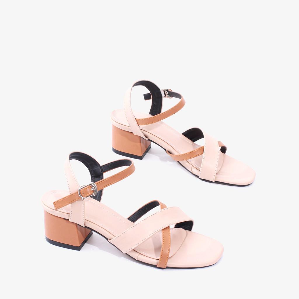 Giày Sandal Cao Gót 5cm Mix Nhiều Màu Pixie X742