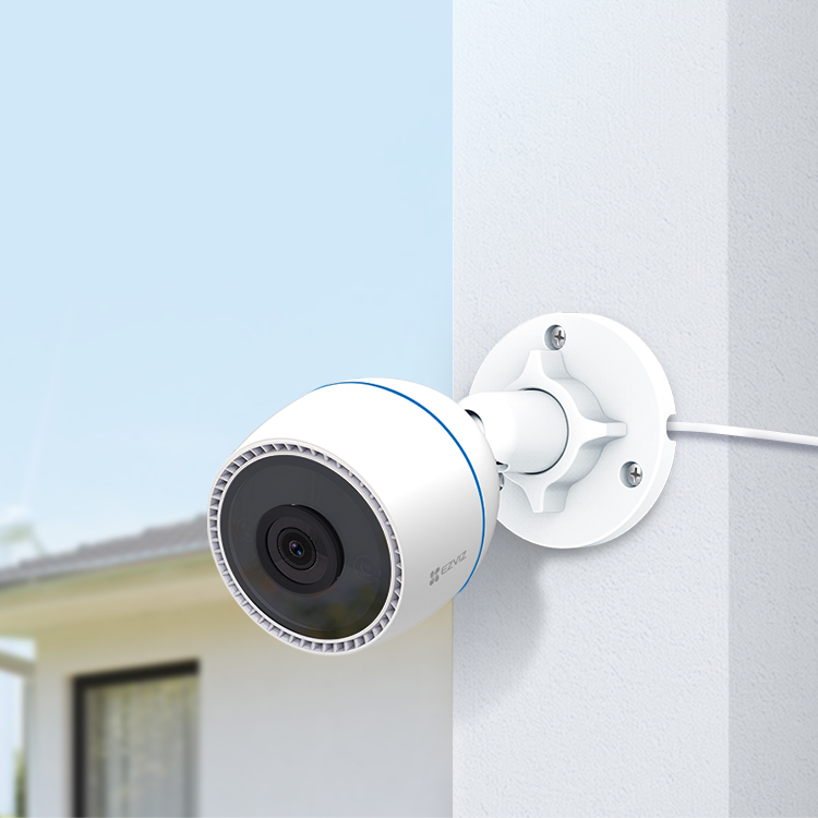 Camera IP Wifi EZVIZ H3C 2MP Có Màu Ban Đêm, Chống Nước IP67, Đèn Cảnh Báo - Hàng Chính Hãng