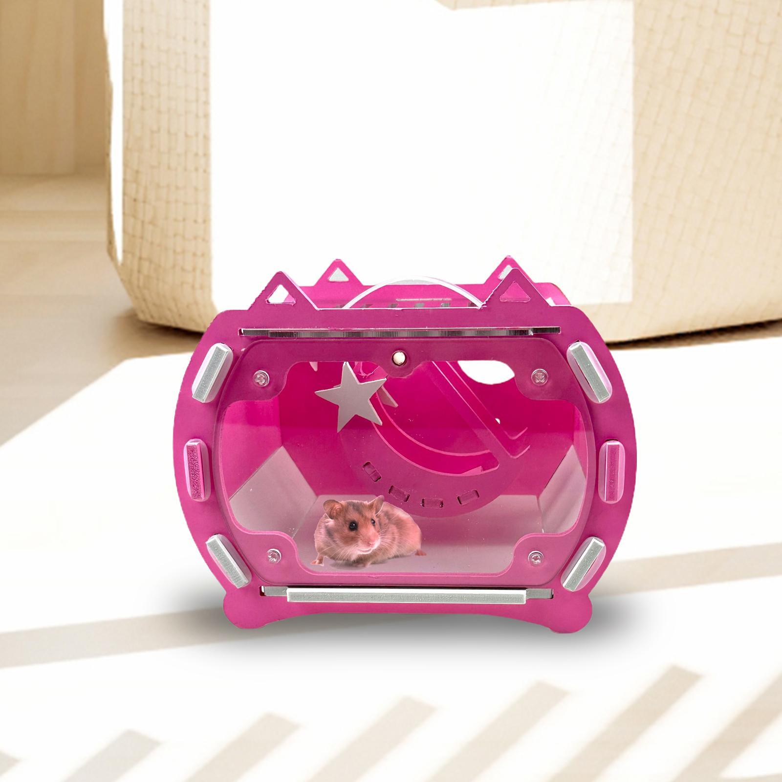 Hamster Carrier Cage Travel Cage Carry Case for Sugar Glider Small Pets Rats