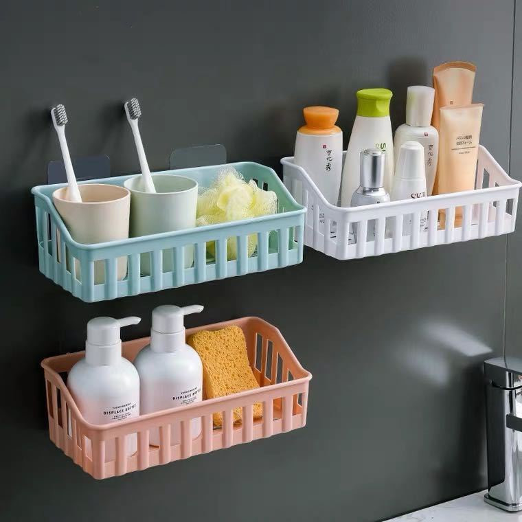 Kệ để đồ hút chân không phòng tắm, nhà bếp HT148 - Giao Ngẫu Nhiên