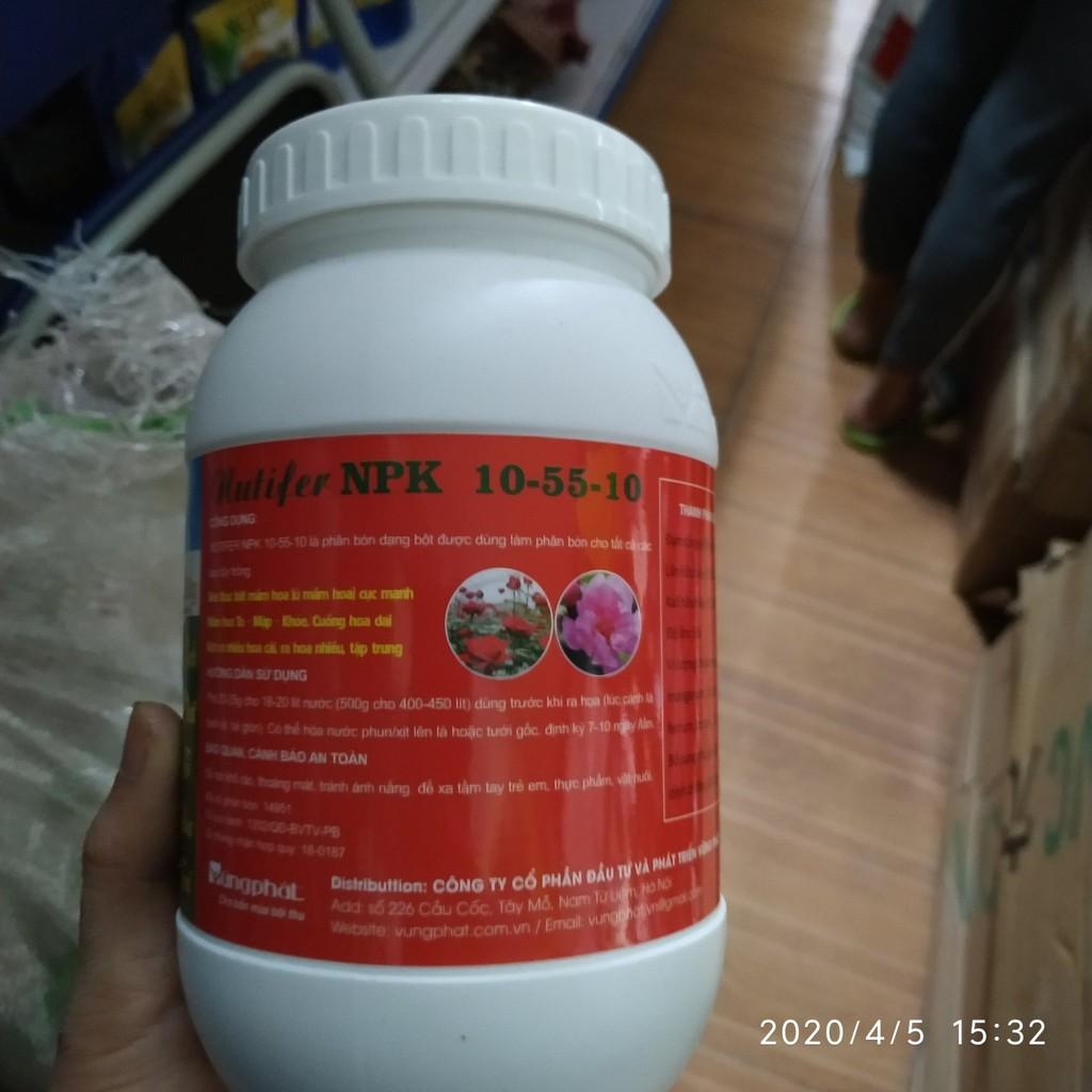 Phân bón siêu lân Vững Phát kích ra hoa đậu quả 500g