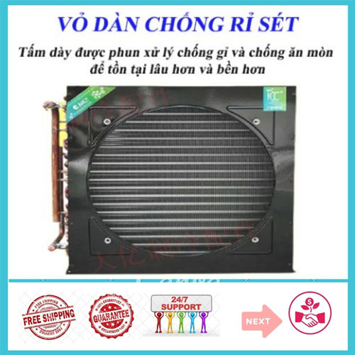 DÀN NÓNG COIL FNA 1.0/4.4 1/2HP 1000W được sử dụng rộng rãi trong các công trình lạnh, máy làm mát, máy sấy