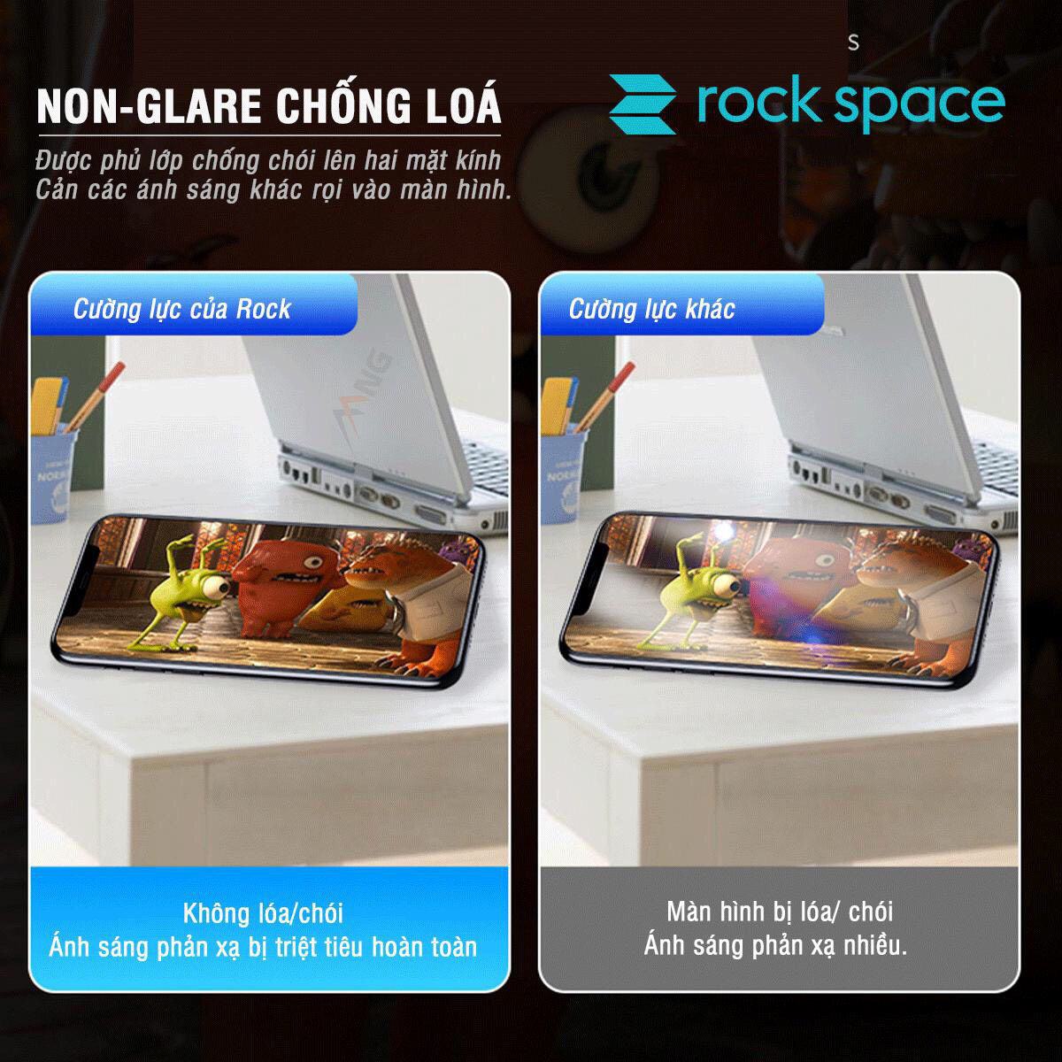 Miếng dán rock space dành cho Xiaomi Poco X3 PPF Hydrogel dán màn hình/ mặt sau lưng điện thoại tự phục hồi vết xước nhỏ chống ánh sáng xanh cao cấp - Hàng chính hãng
