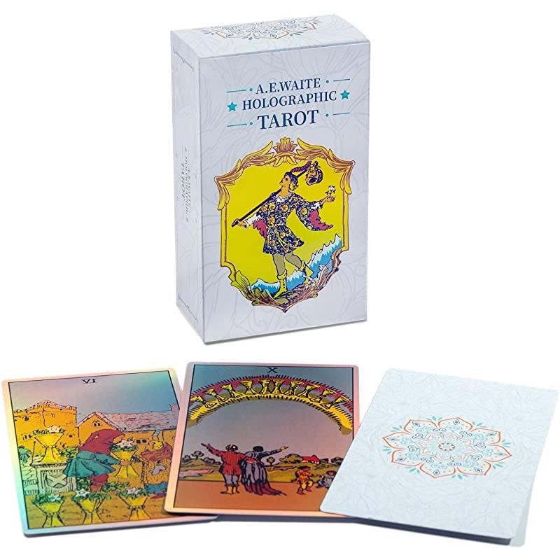 {KÈM QUÀ TẶNG} Bộ bài tarot A.E Waite Holographic Tarot