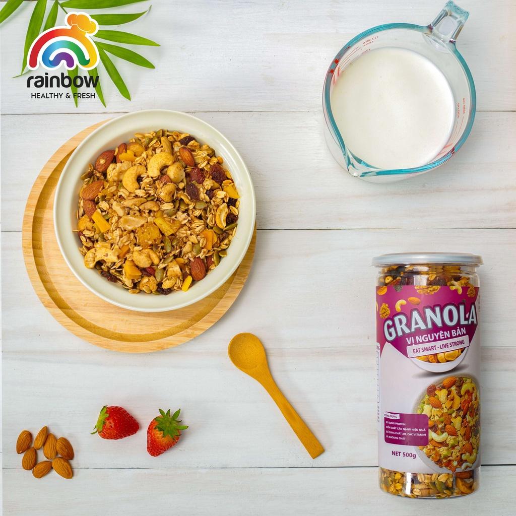 Ngũ Cốc Granola Siêu Hạt, Hỗ Trợ Giảm Cân, Vị Ngọt Tự Nhiên Từ Mật Ong Và Mật Hoa Dừa