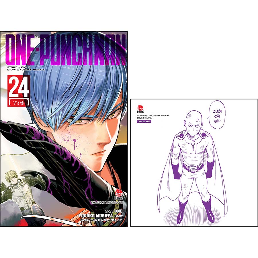 One-Punch Man Tập 24: Vật Tế  [Tặng Kèm Card PVC]