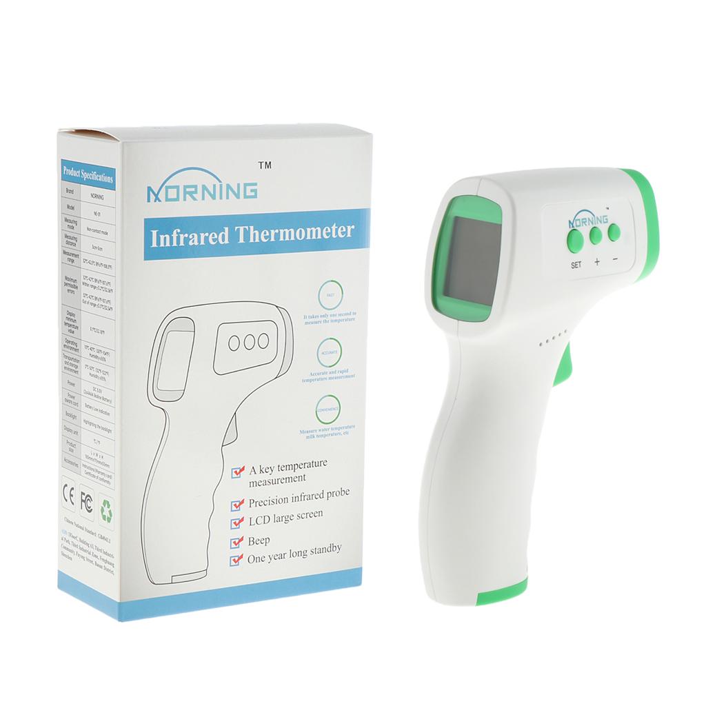Non-Contact IR Infrared Thermometer And Ear Forehead Health Thermometer