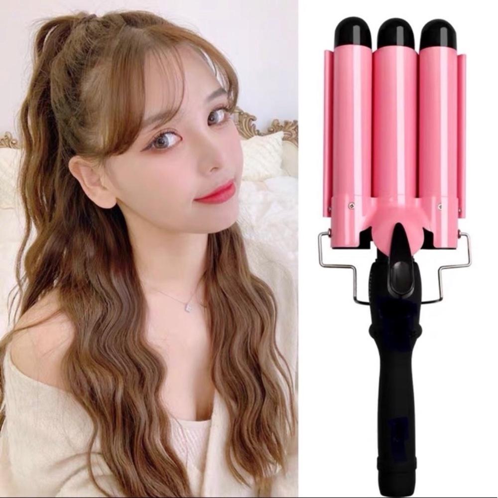Máy uốn tóc xoăn sóng nước 5 trục,máy bấm tóc gợn sóng nước cao cấp đa năng,điều chỉnh được mức nhiệt, bảo hành 12 tháng