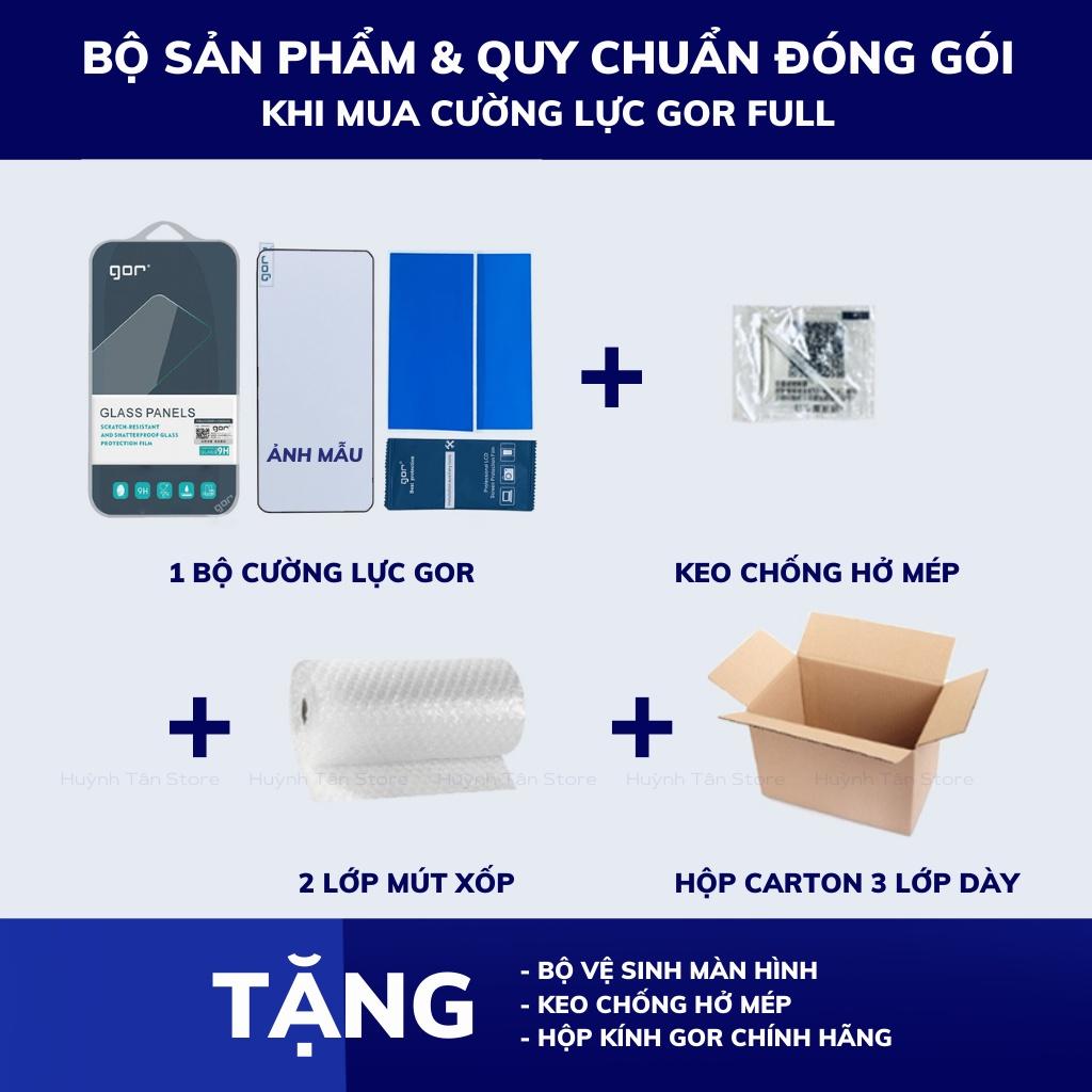 Cường lực redmi k50 k50 pro k50 gaming trong suốt FULL MÀN chống bám vân tay chính hãng GOR phụ kiện huỳnh tân store - Hàng nhập khẩu