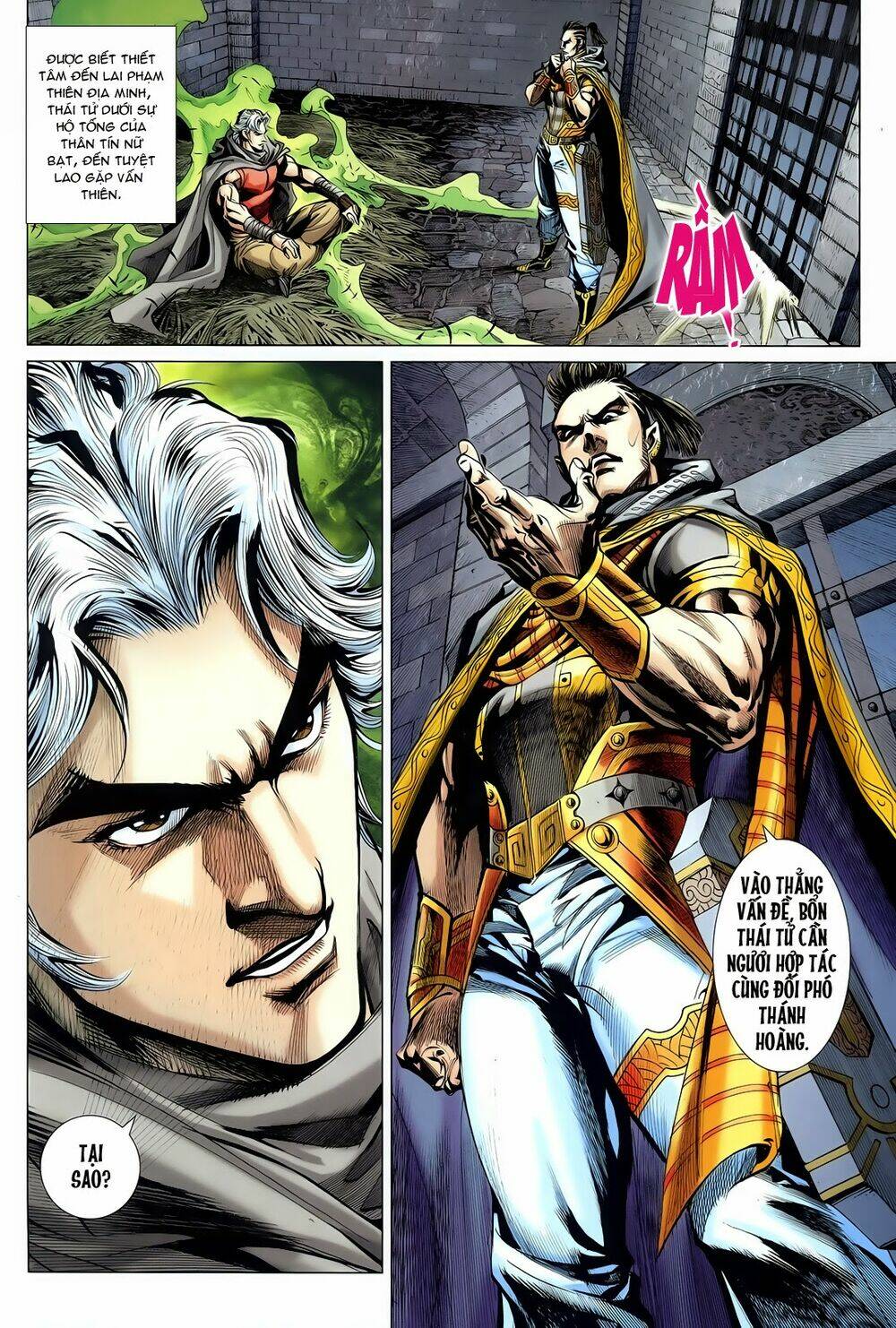 thần binh vấn thiên chapter 20 28