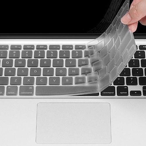 Vỏ TPU trong suốt kèm bàn phím linh hoạt cho MacBook Air Pro 11/13 Inch