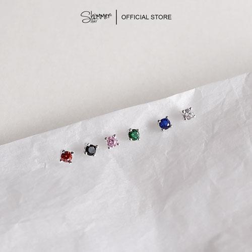 Bông tai bạc 925 - Outlet 9 - Shimmer Silver