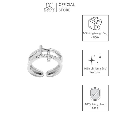 Nhẫn Nữ Danny Jewelry Bạc 925 Xi Rhodium NY8