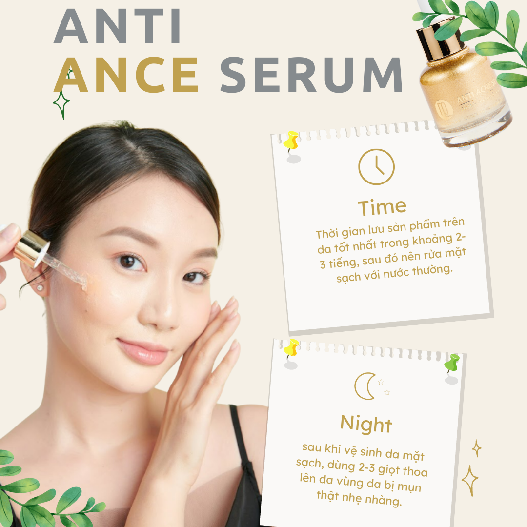 Tinh chất ngăn ngừa mụn - ANTI ACNE SERUM 30ml