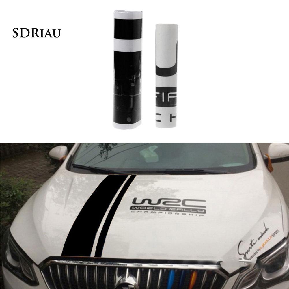 Bộ 2 Miếng Dán Chữ Cái Trang Trí Xe Hơi