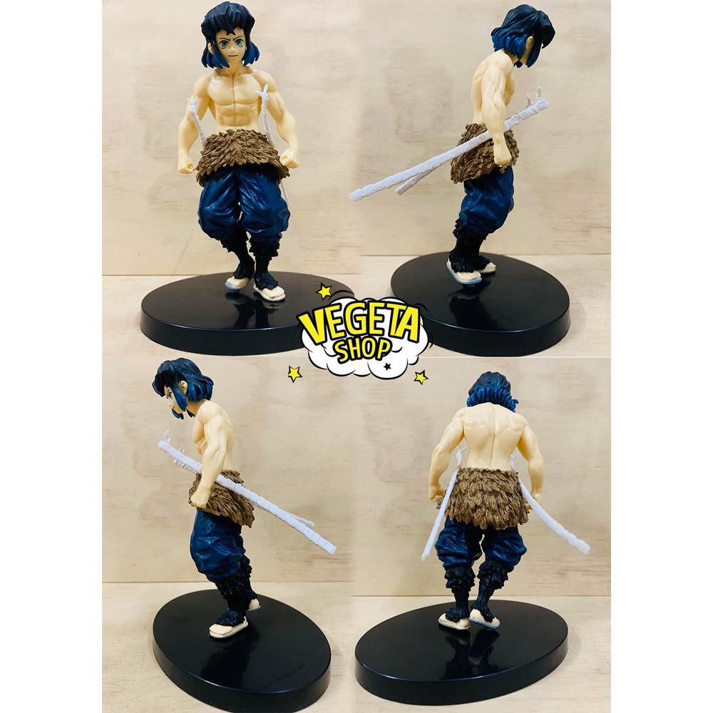 Mô hình Kimetsu No Yaiba - Mô hình thanh gươm diệt quỷ - Hashibira Inosuke - Cao 15,5cm