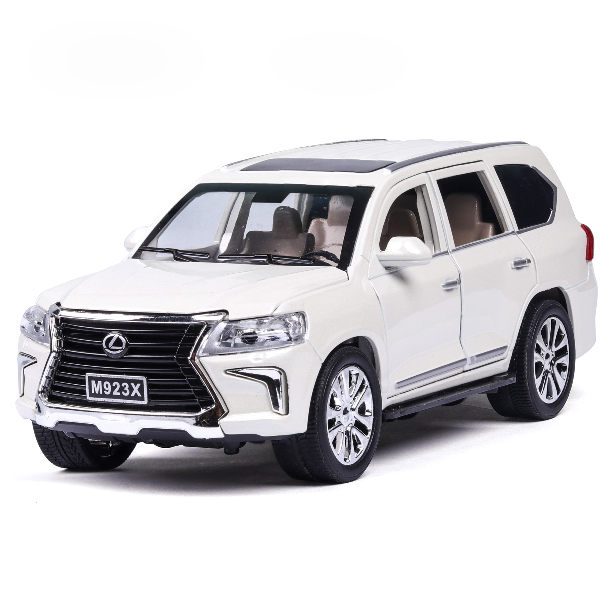 Mô hình ô tô Lexus LX570 hiệu XLG (Trắng)