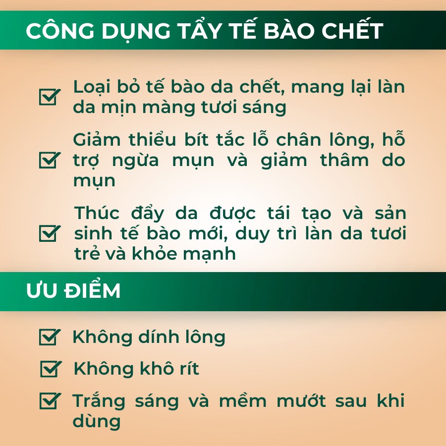 Kem Tẩy Tế Bào Chết Thảo Mộc Dưỡng Ẩm Toàn Thân JAMIZU Dùng Cho Mặt và Body 250g