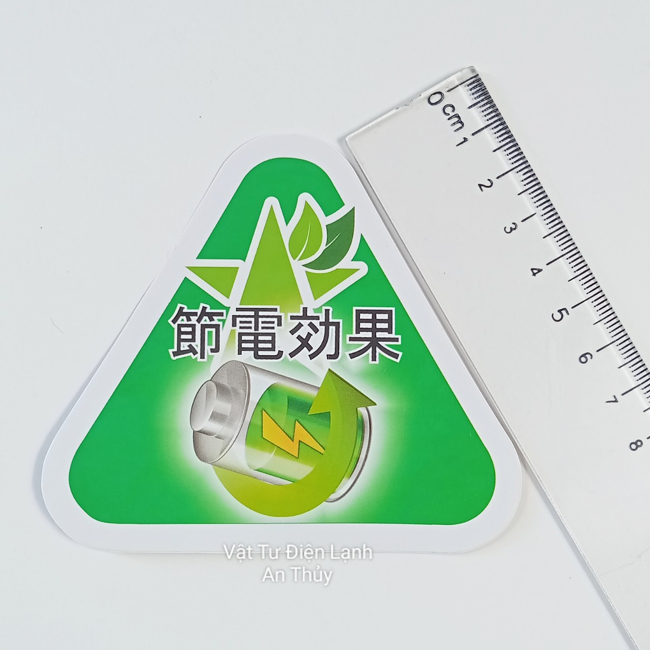 Combo 10 tem dán năng lượng tam giác chữ nhật