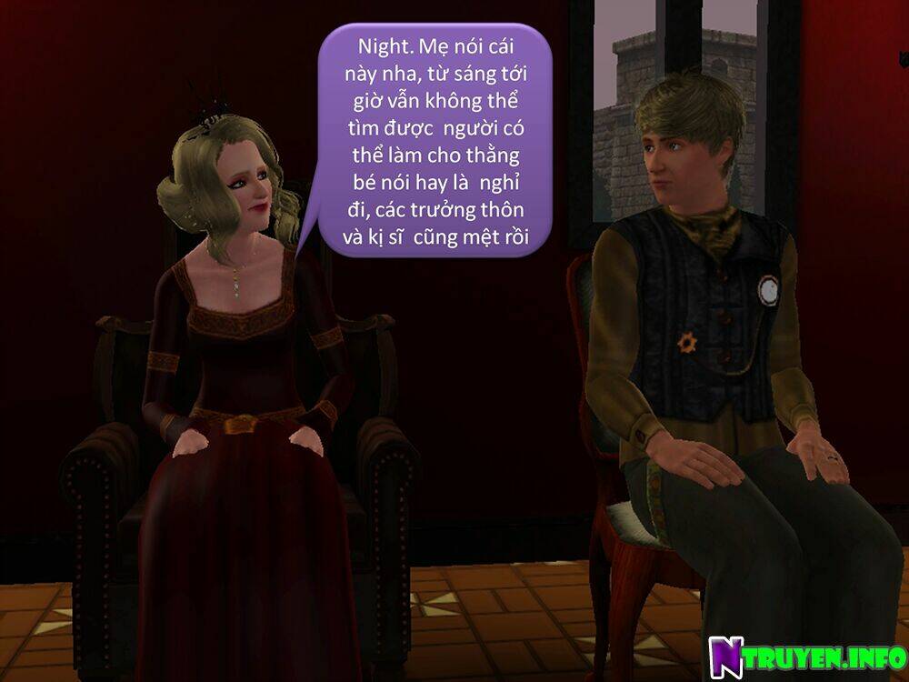 truyện sims - hoàng tử ơi ngươi ở đâu! chapter 4 35