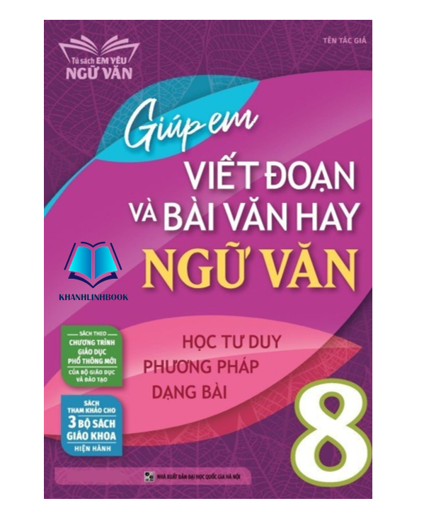 Sách - Giúp em viết đoạn và bài văn hay Ngữ Văn 8