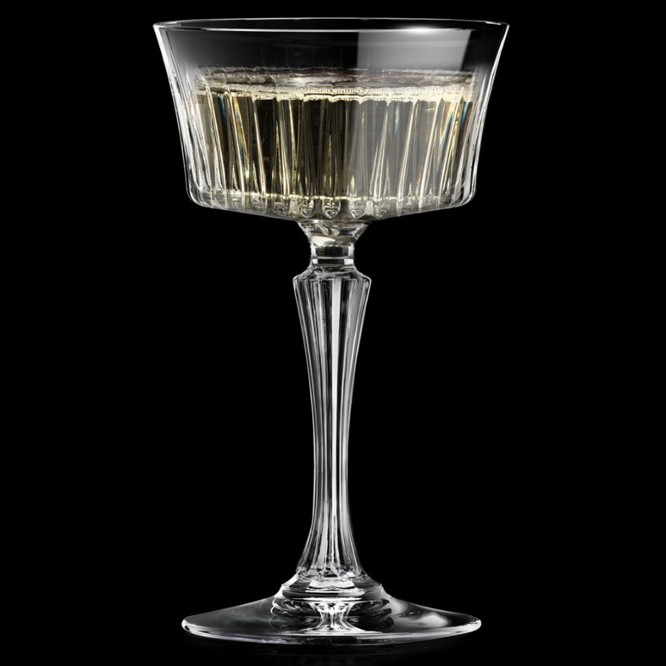 Bộ 06 Ly Vang Thuỷ Tinh Pha Lê Ý RCR - Timeless Champagne Goblet 260 ml