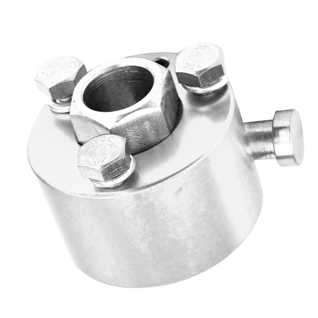 Car Steering Wheel Quick Release Disconnect Hub Adapter Kit YC101451 Silver