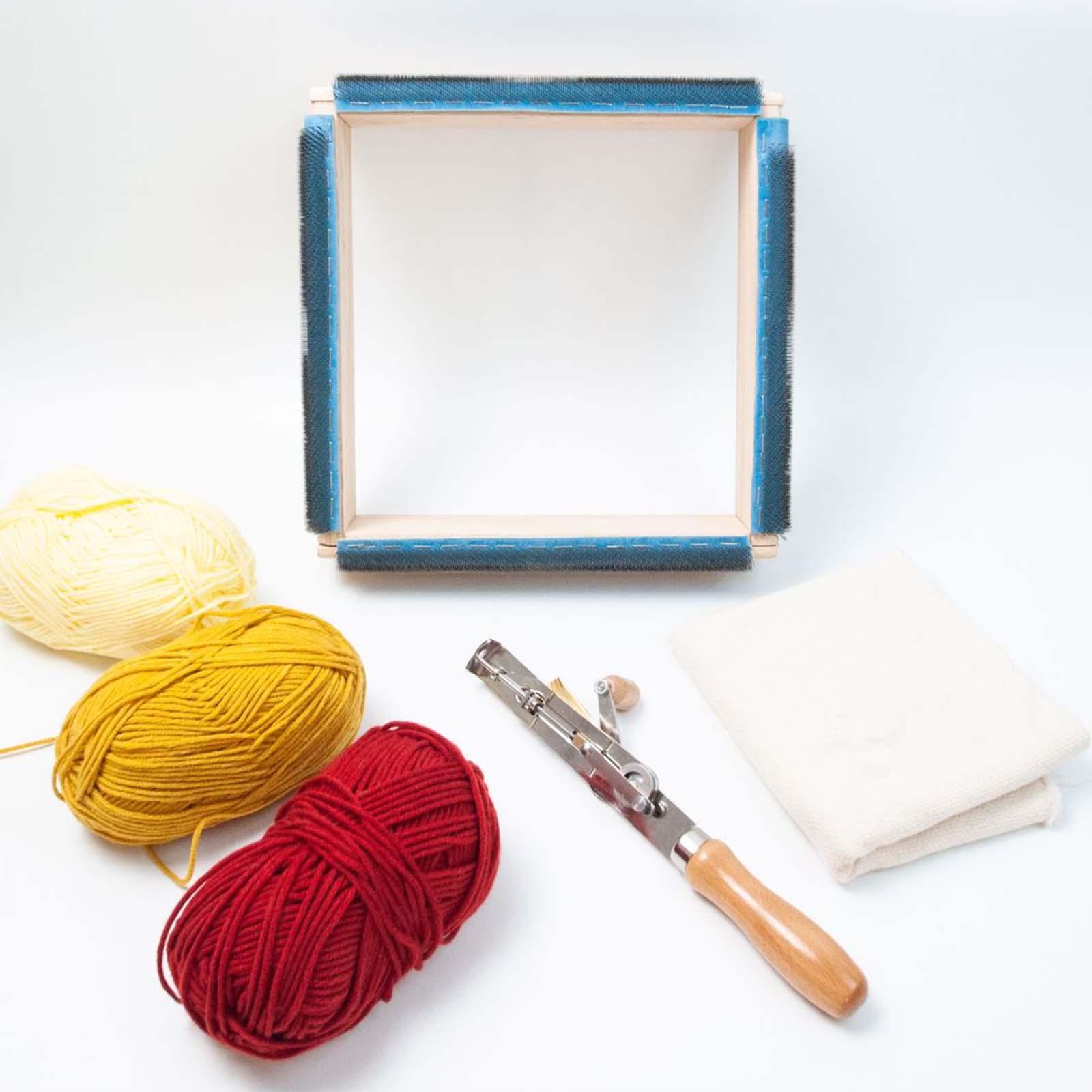 Practical Embroidery Frame Detachable Sewing Tools Wood DIY Durable Craft Cross Stitch Hoop Rug Hooking Frame for Cross Stitch
