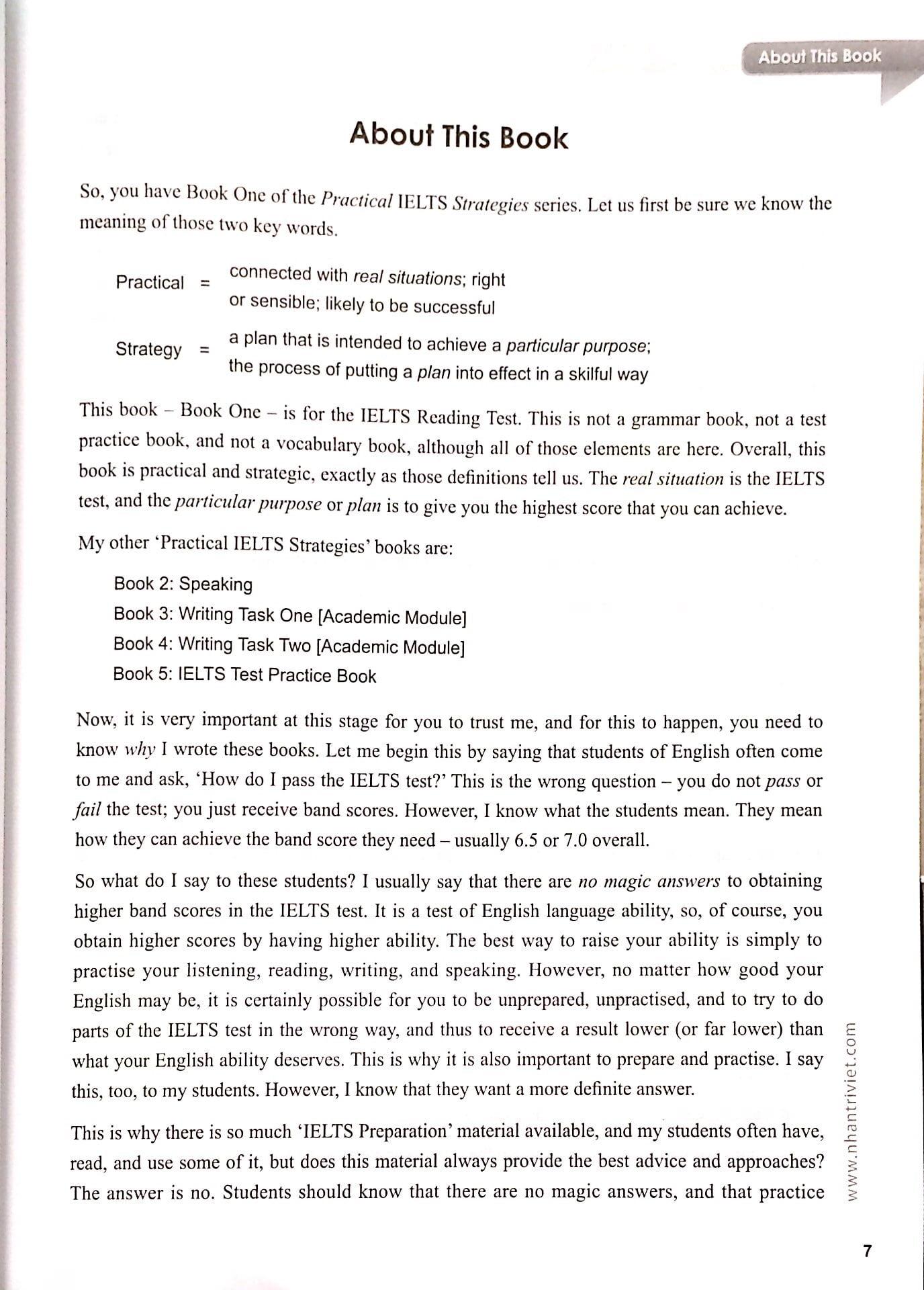 Practical IELTS Strategies - IELTS Reading 