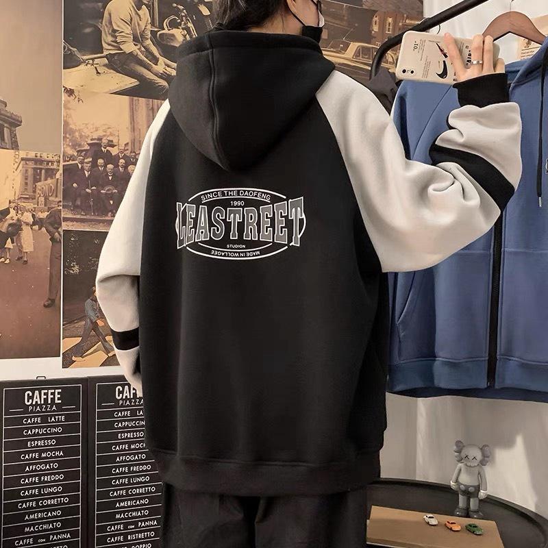 ÁO KHOÁC HOODIE NAM DÂY KÉO THỜI TRANG FOM RỘNG CHỐNG NẮNG CHẤT CỦA ĐAM MÊ
