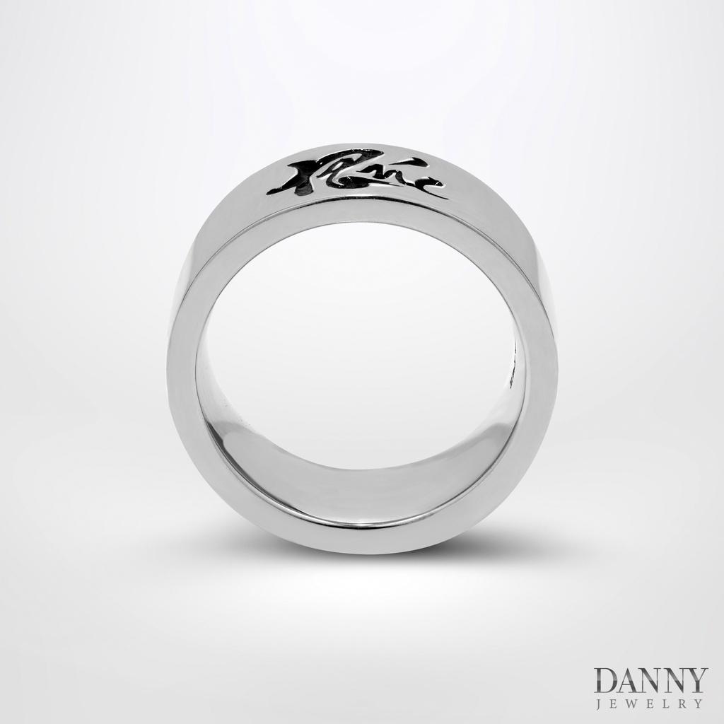 Nhẫn Bạc 925 Danny Jewelry Phúc Lộc Thọ Xi Rhodium N0063
