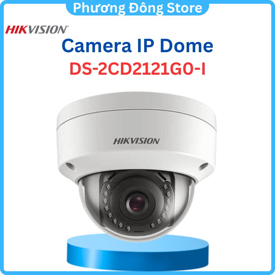 CAMERA IP HIKVISION DS-2CD2121G0-I/DS-2CD2121G0-I 2MP 1080P,  30m, Ống kính: 2.8mm ,.-Hàng chính hãng