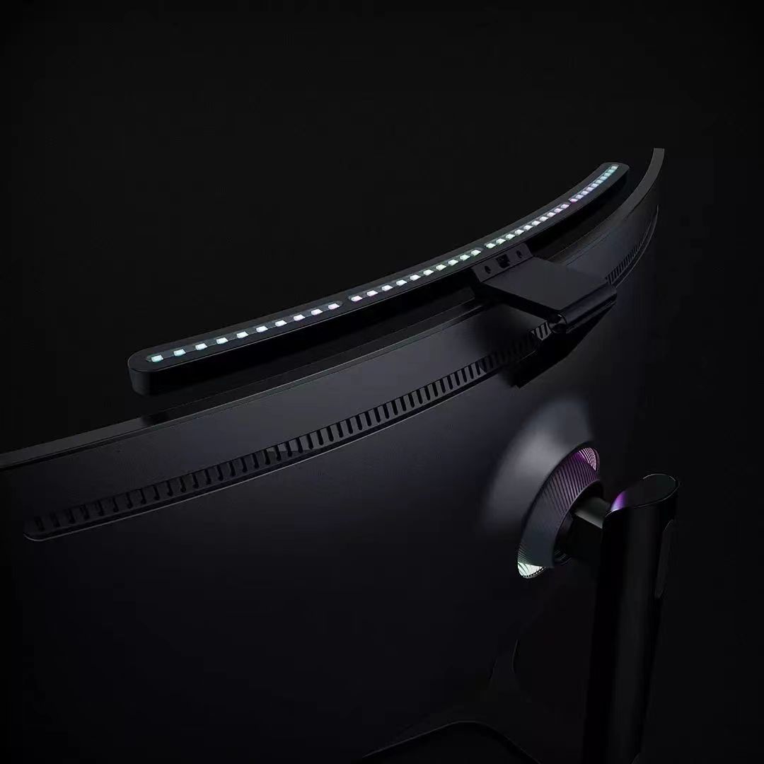 Xiaomi Lymax Đèn bàn Màn hình cong Đèn treo RGB Màu PC Màn hình máy tính Thanh ánh sáng Bảo vệ mắt Điều khiển từ xa-Hàng chính hãng