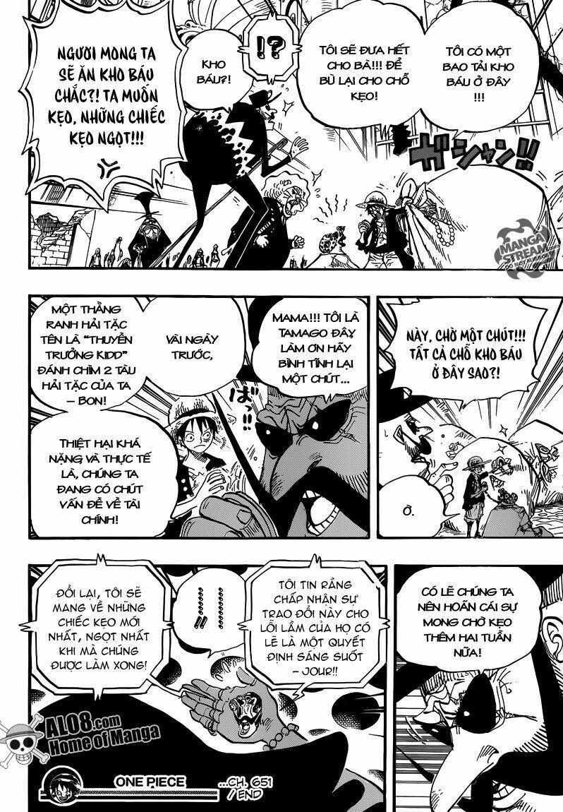 đảo hải tặc - one piece chapter 651 16