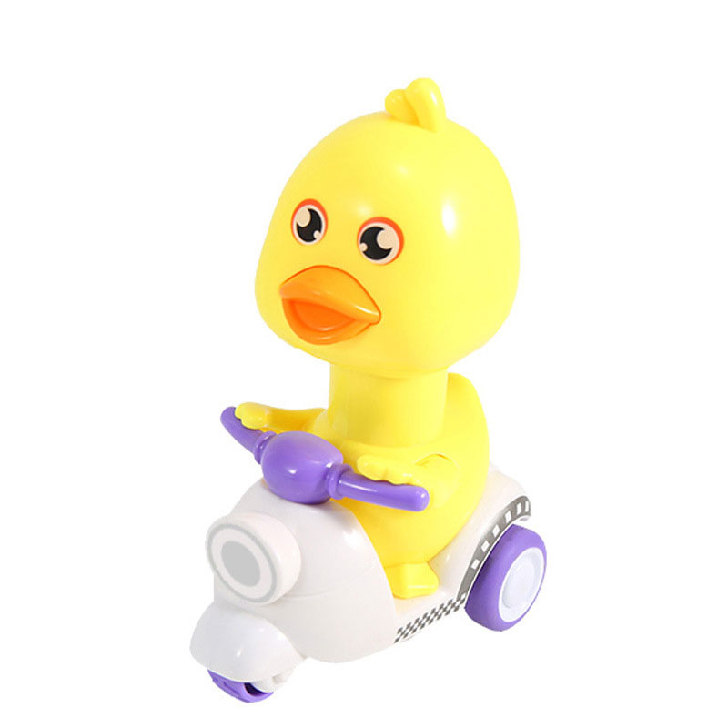 Đồ Chơi Con Vịt Đi Xe Máy Ngộ Nghĩnh Đáng Yêu Cho Bé Ấn Là Chạy
