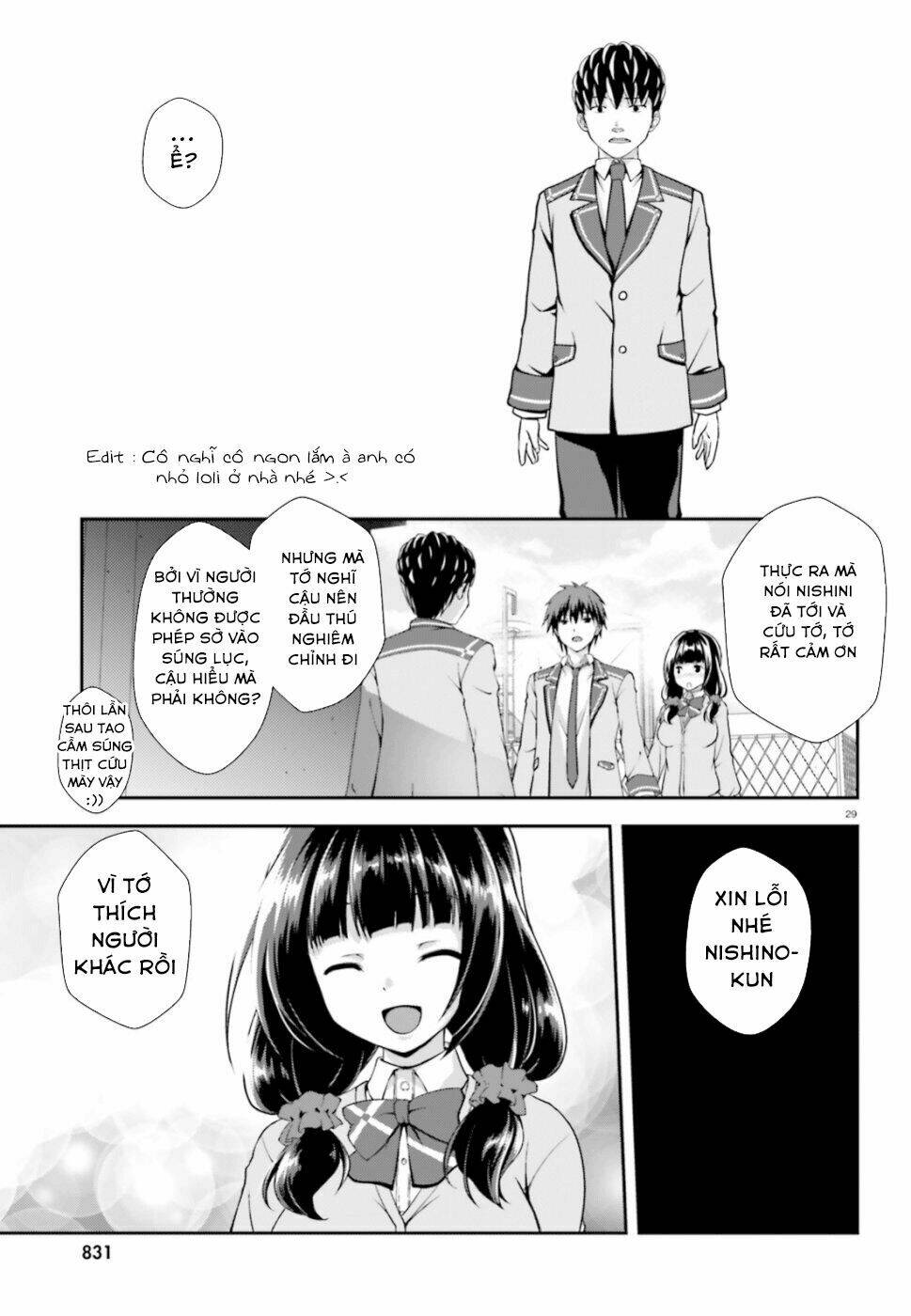 nishino - gakunai caste saikai ni shite inou sekai saikyou no shounen chapter 1 30