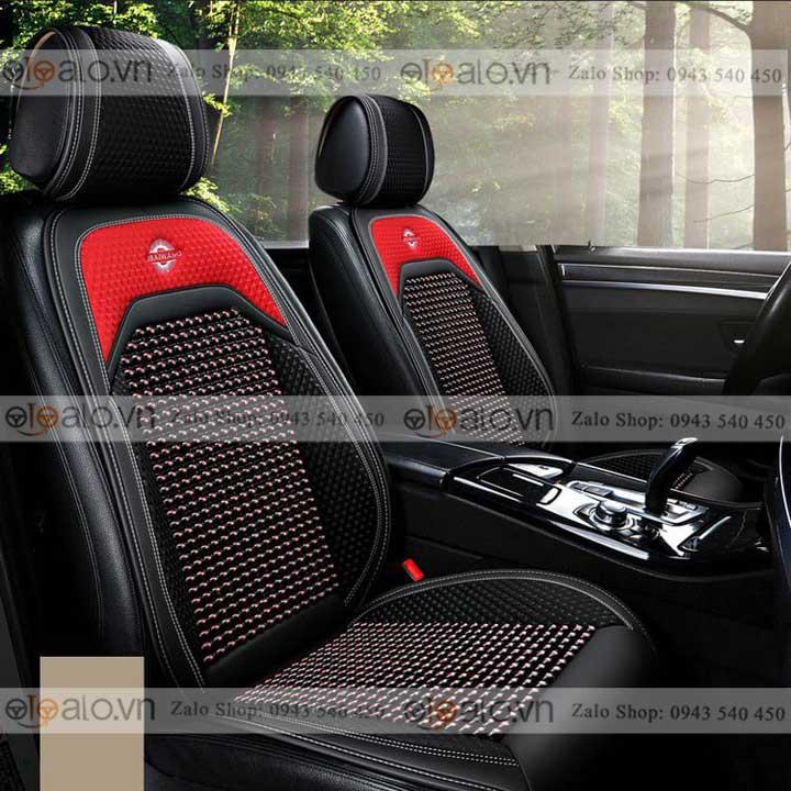 Áo trùm lót bọc ghế da xe ô tô Volkswagen Polo da hạt gỗ tự nhiên CAO CẤP