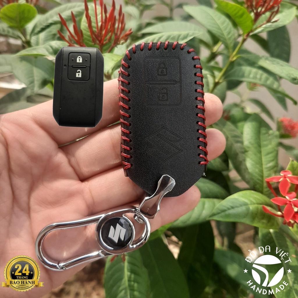 Bao da chìa khoá ô tô suzuki xl7, swift ertiga bảo vệ chìa khoá oto cao cấp