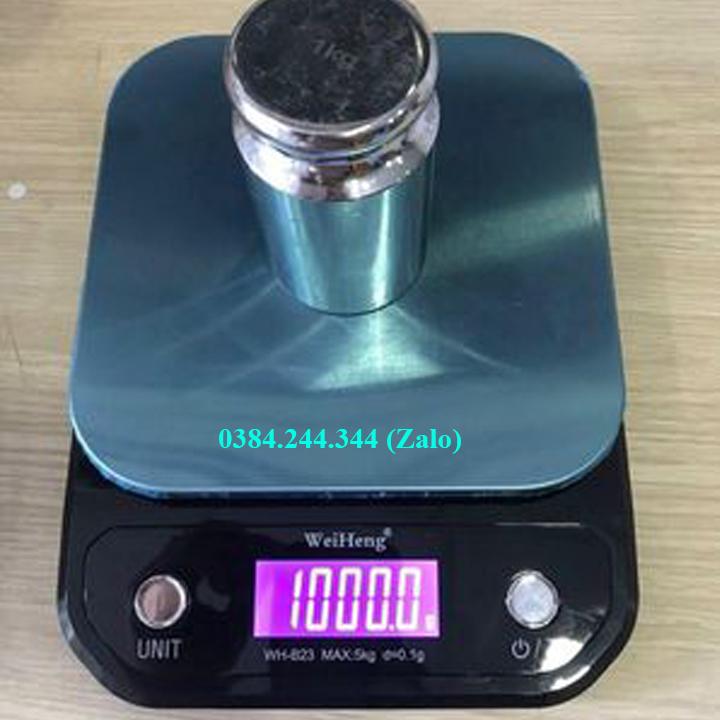 Cân điện tử nhà bếp WH-B23 1kg/0.1g, sản phẩm dùng để định lượng thành phần thức ăn, cafe, nguyên liệu