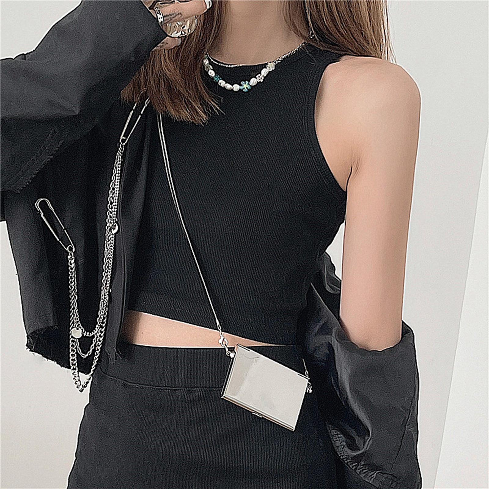 Holder Wallet Pocket Chain Bags Handbag for Adults Men